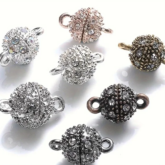 🧲 & Life Changing! Never Struggle 2 Put On Neclace/Bracelets Aga NEW - Picture 2 of 9